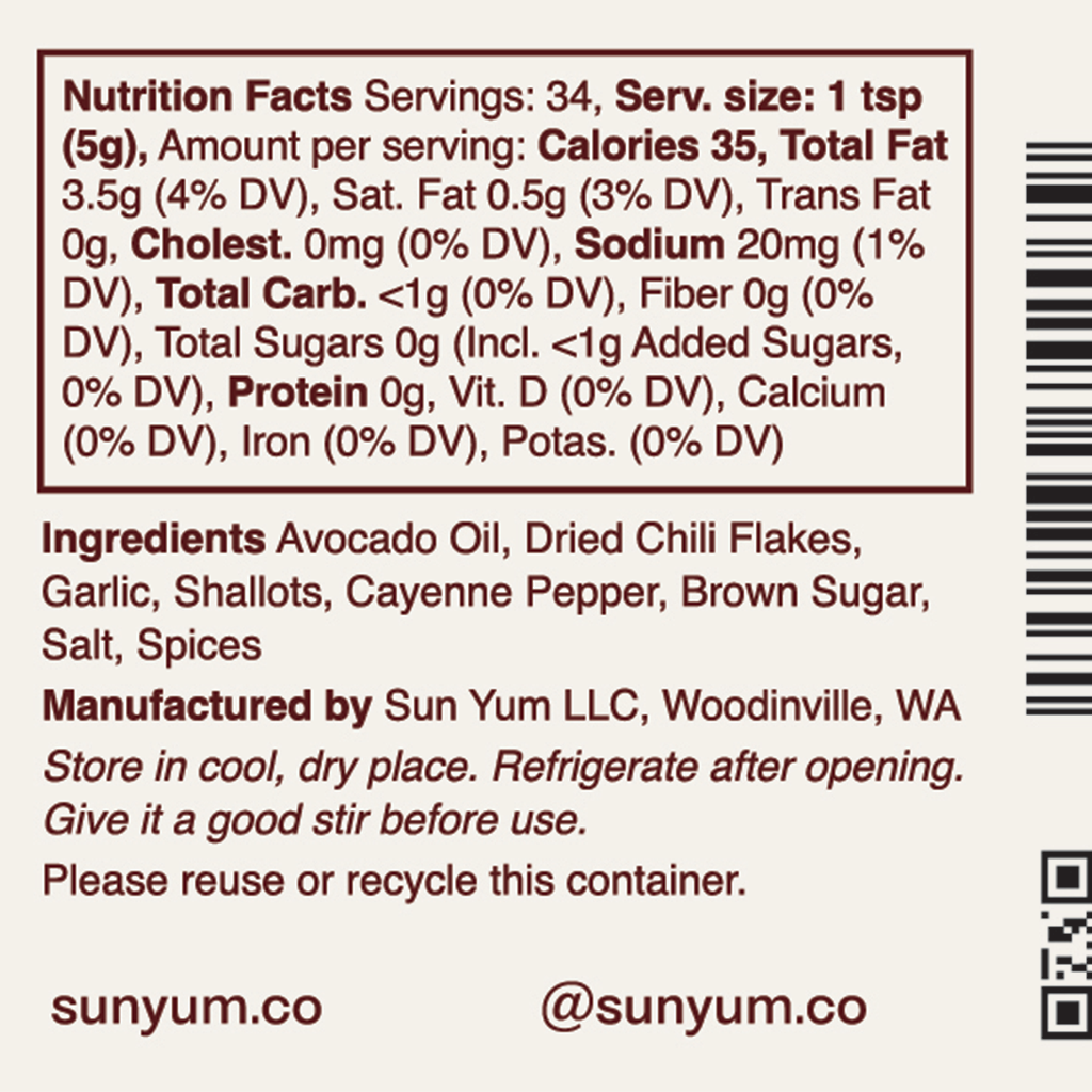 Chili Oil - Fire Horse Edition, 6oz